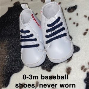 Baseball infant shoes
